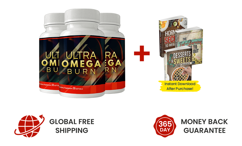 3 Bottles of Ultra Omega Burn